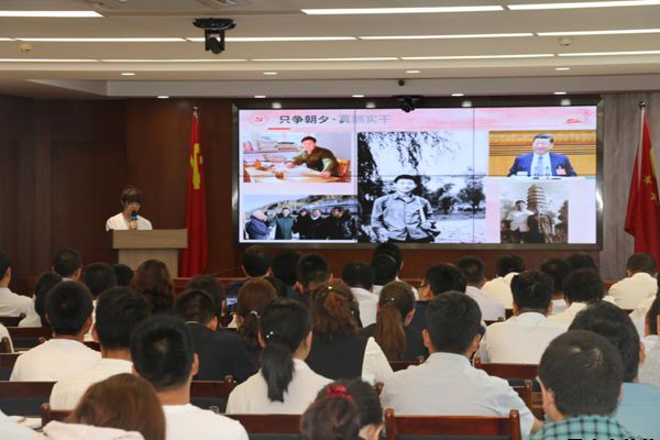 泓源公司黨委舉辦“培育泓源精神，勇擔國企使命”主題演講比賽(圖4)